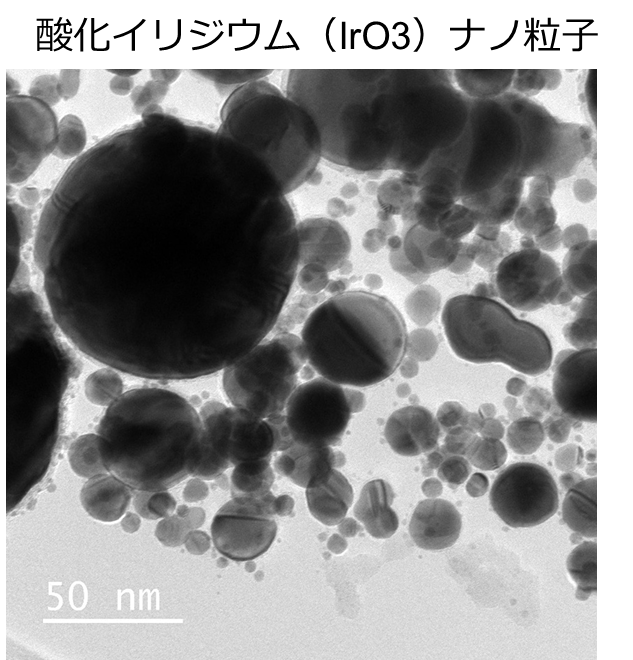 サンプル画像 酸化物系 ナノ粒子